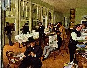 Die Baumwollfaktorei, Edgar Degas